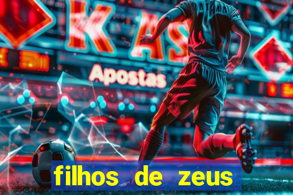 filhos de zeus mitologia grega